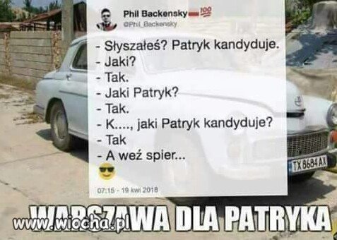 Jaki Patryk?