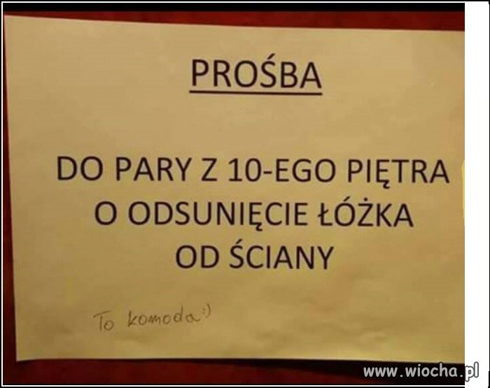 Na komodzie