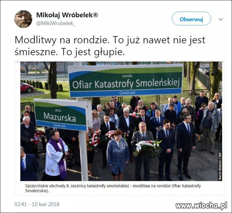 Msza na rondzie