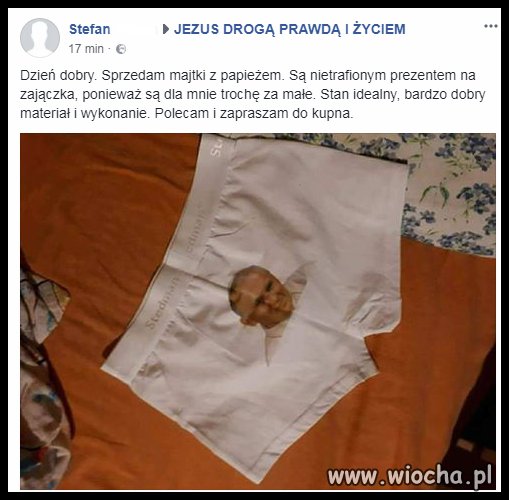 Ktoś chętny? Myślałem 