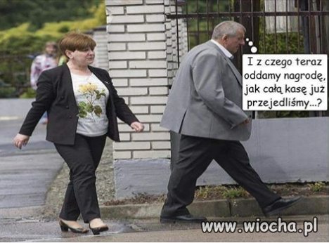 Jedni przepili...