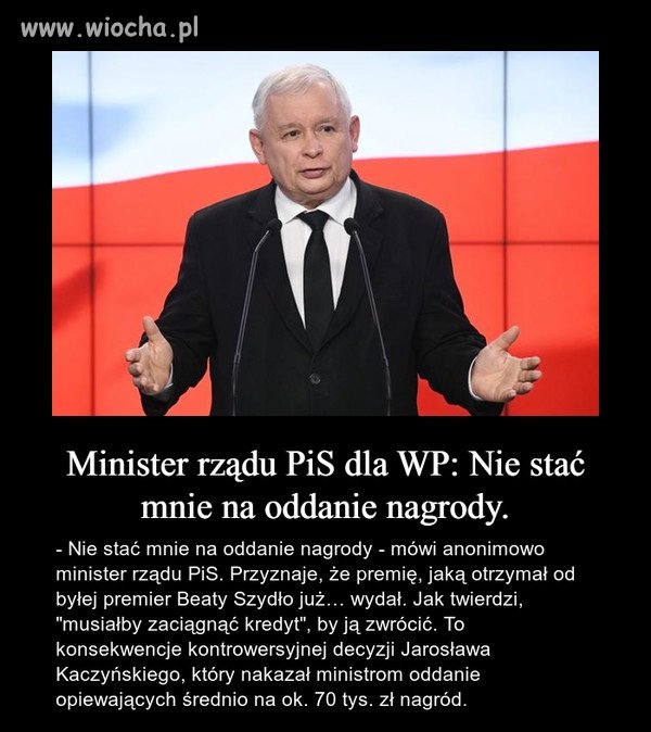 No teraz to mnie rozśmieszył...