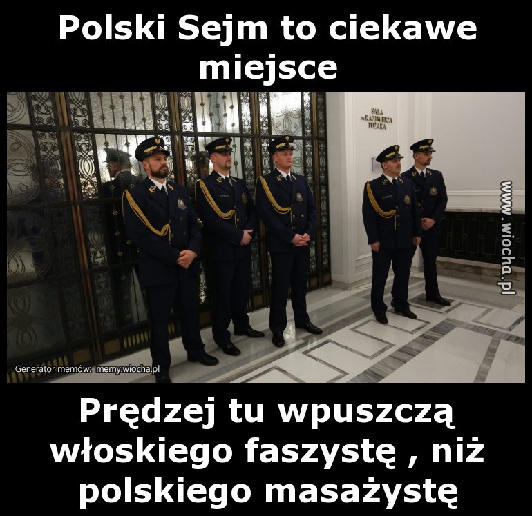 Masażyści do  protestujących niepełnosprawnych-won