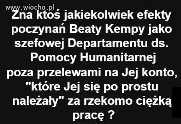 Wie ktoś coś