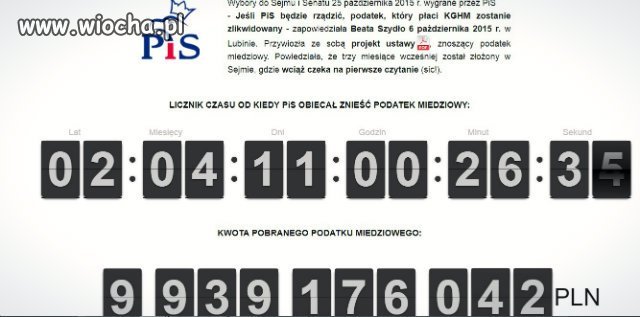 W Lubinie na froncie dobrej zmiany coś nie pykło