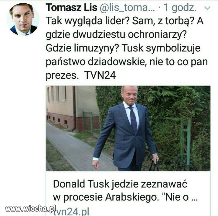 On nie boii się o własną doope