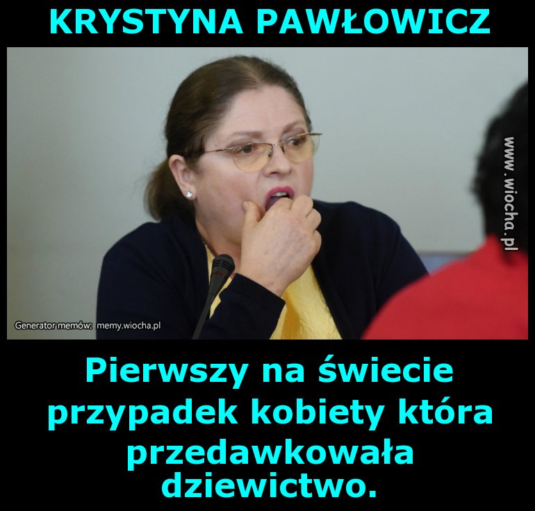 KRYSTYNA PAWŁOWICZ 