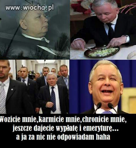 Ustawił się dobrze.
