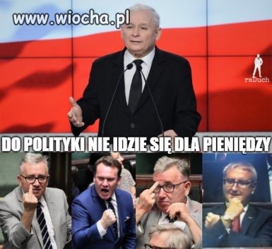 Prezes przemówił 