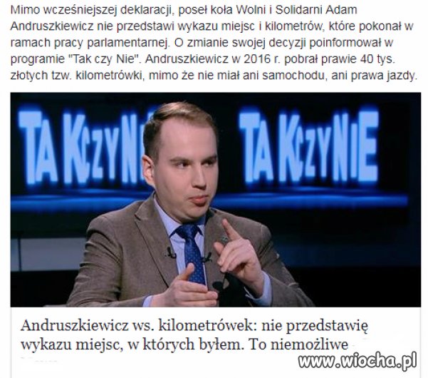 No i co zrobisz