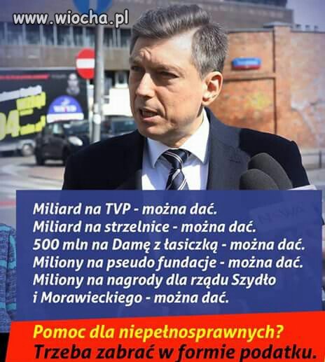 Rząd nie ma pieniędzy.