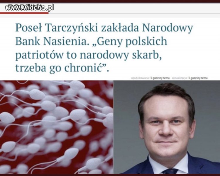Kaczyński pierwszym dawcą