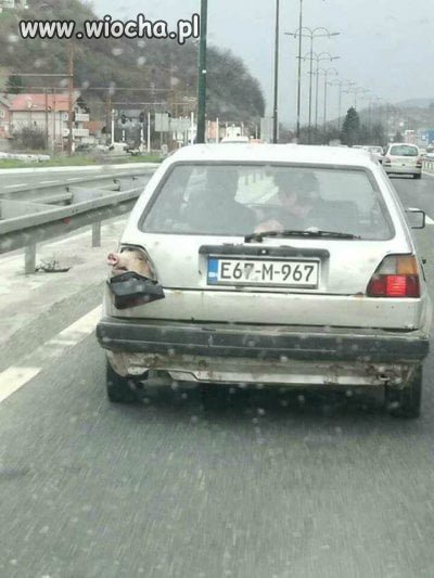 Lewy kierunkowskaz dzwiekowy