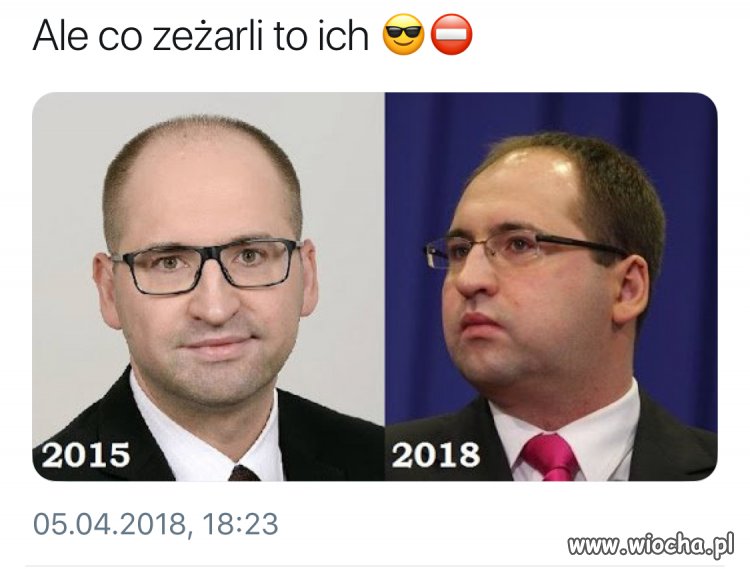 A teraz pewnie znowu schudnie 