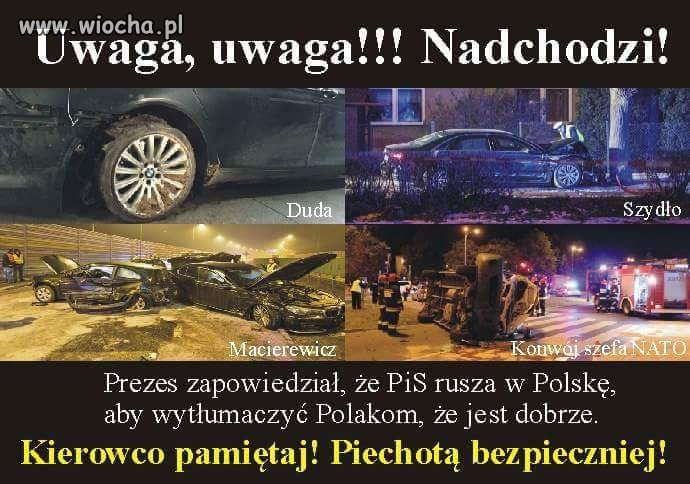 Piechotą bezpieczniej !