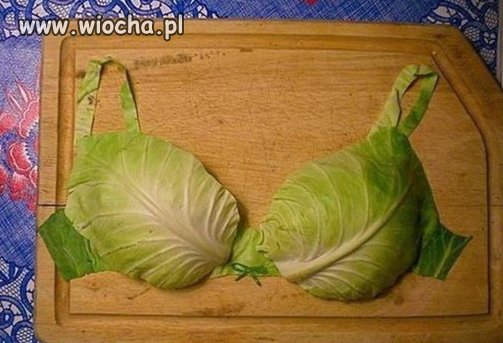 Biustonosz prawdziwej weganki