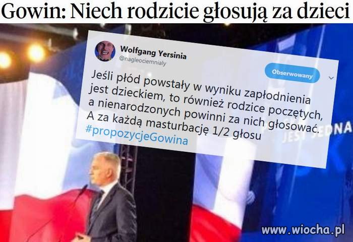 I pół głosu od każdego plemnika