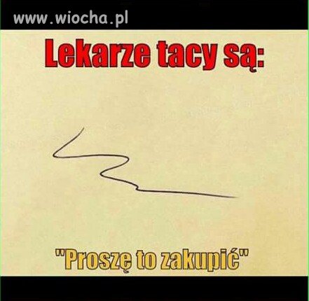 Bo tak piszą.