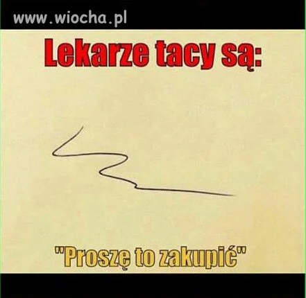 Bo tak piszą.