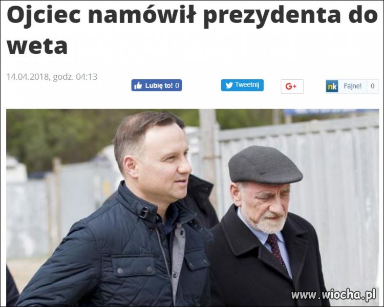 Ojca trzeba słuchać
