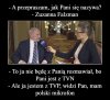 Podwójne samozaoranie... Singera i kurwizyjnej idiotki 