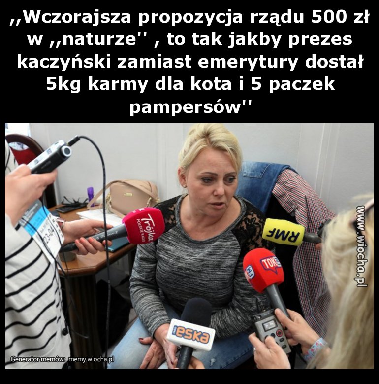 I kolejna dziadowska propozycja pisrządu.