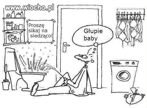 Wc głupie baby