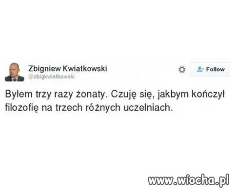 "Bóg ukarał go i oddał w ręce kobiety"