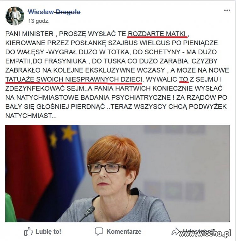 Znalezione na grupie "Popieramy PIS!"