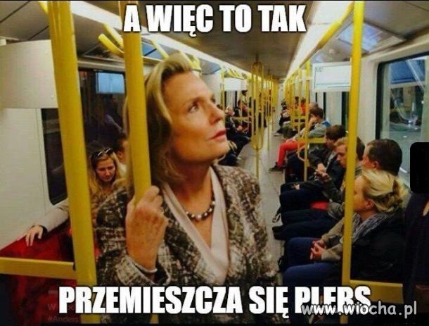 A w metrze nie ma biznes klasy.