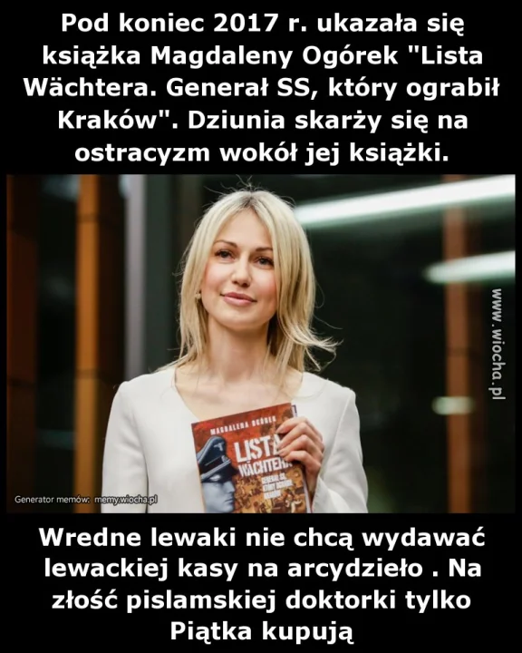 Pod koniec 2017 r. ukazała się książka Magdaleny