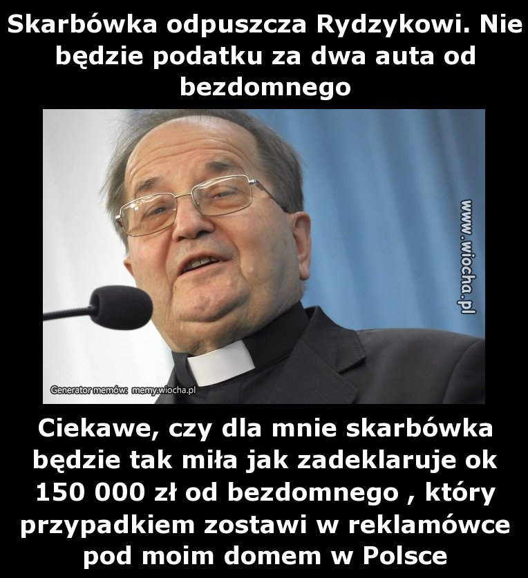 Skarbówka odpuszcza Rydzykowi. Nie będzie podatku