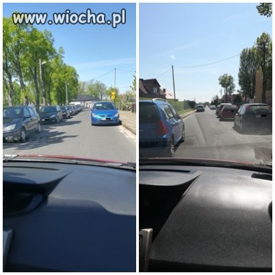 Tak się parkuje...