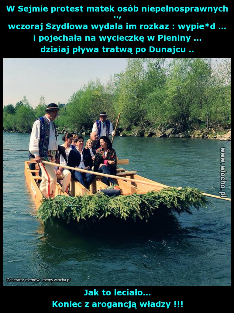 W Sejmie protest matek osób niepełnosprawnych ..,