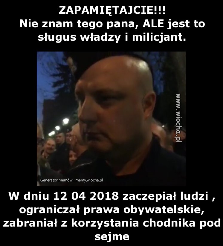 Nowa seria: Pokażmy oblicza reżimu