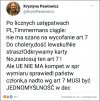 Znów zabiera głos,po co ?