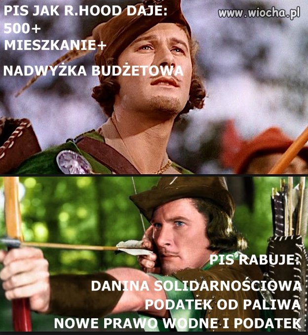 Biednym dają bogatym zabierają. Zła koniunktura