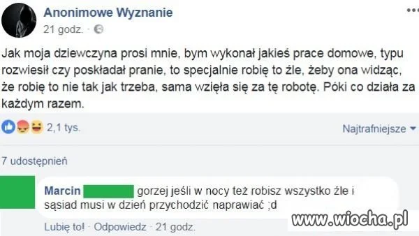 Robi to źle
