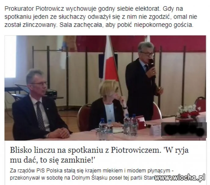 Pisiory podkreślają wszędzie w tv radio gazety