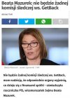 Nie będzie gdyż jesteście umoczeni w tym g...
