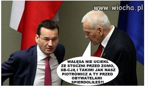 Konkurs kto z pis-u szybciej ucieknie przed Suwerenem