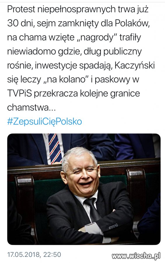 Witamy w Polsce pisu 
