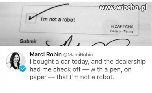 I'm not a robot