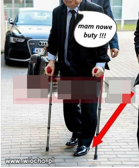 Sensacja!prezesa dziennie dowożą do schodów na pl.