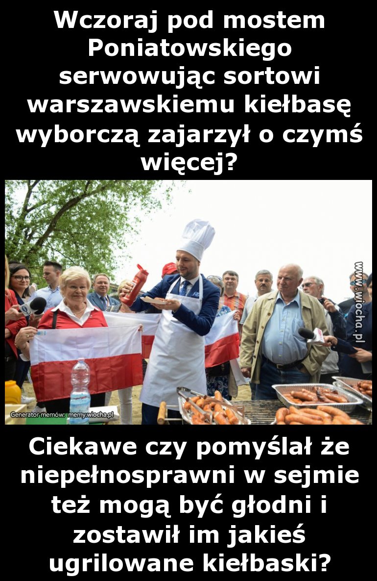 Wczoraj pod mostem Poniatowskiego serwowując