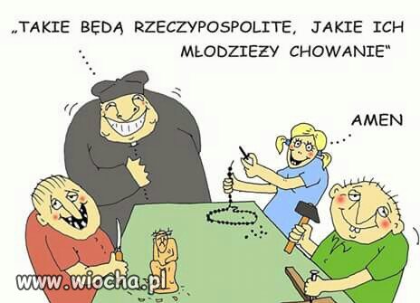 Boże chroń dzieci przed nimi.
