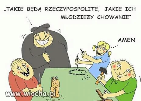 Boże chroń dzieci przed nimi.