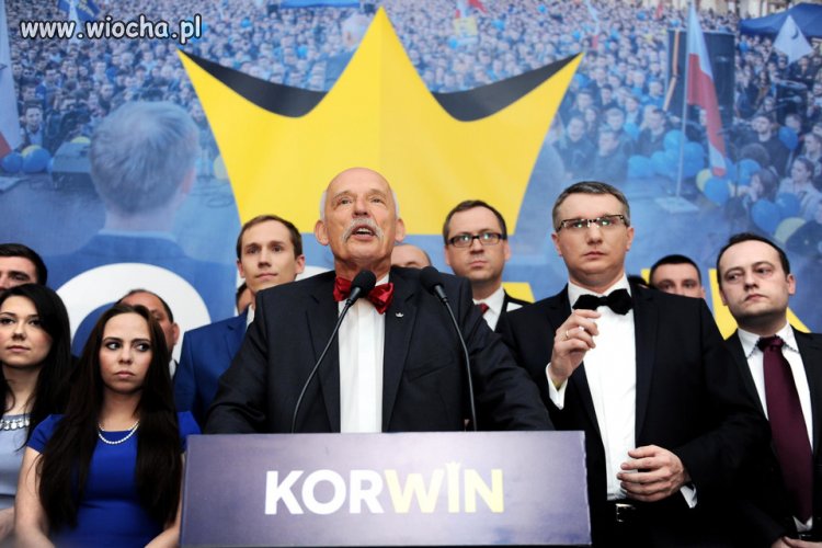 Skandal w partii Korwina