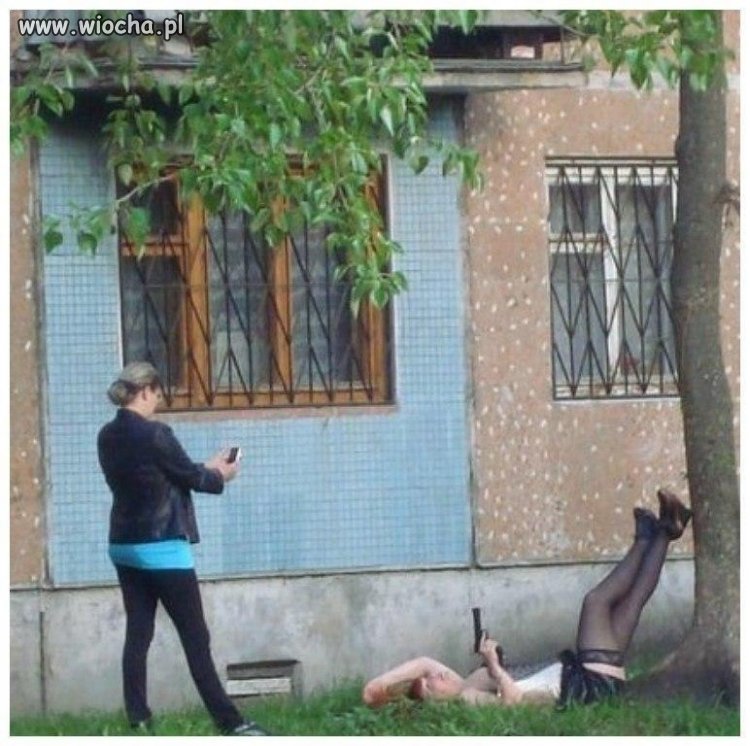 Grażyna Grażynie robi sesje