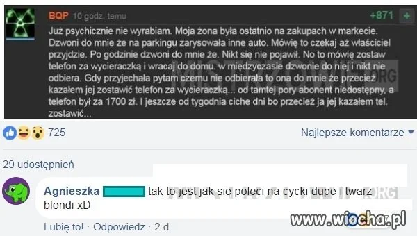 Ach te blondynki...